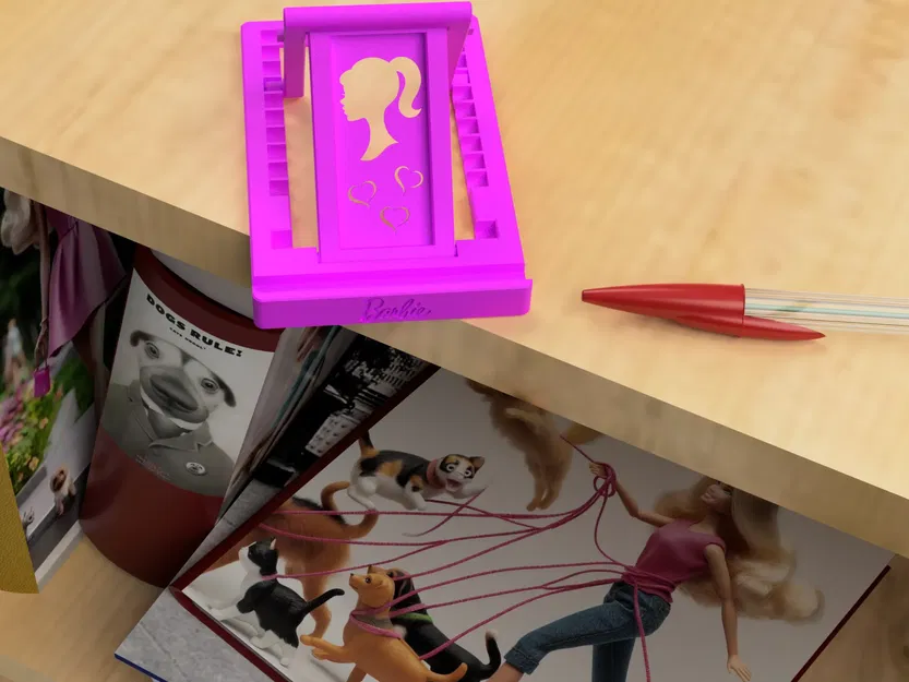 Giá đỡ điện thoại Barbie điều chỉnh được - Image 1