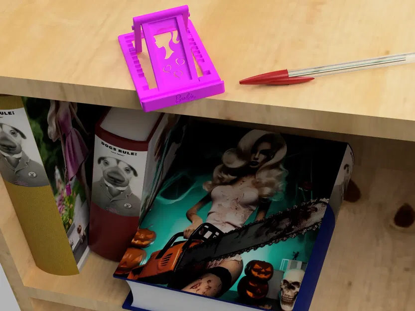 Giá đỡ điện thoại Barbie điều chỉnh được - Image 2