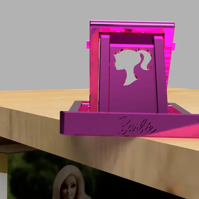 Giá đỡ điện thoại Barbie điều chỉnh được
