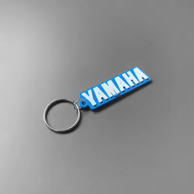 Móc khóa thương hiệu Yamaha in 3D với thiết kế đơn giản
