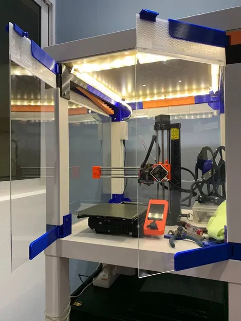 Cửa ngăn chứa Lack với bản lề dài cho Prusa MINI - Image 2