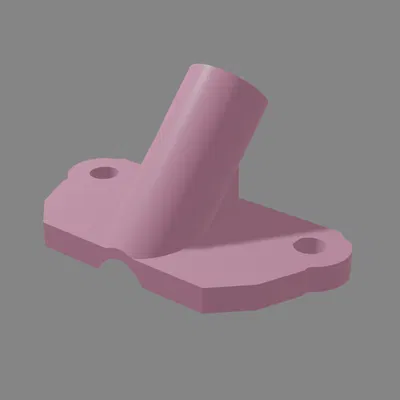 Giá đỡ cờ với trục 5.3mm Crux35