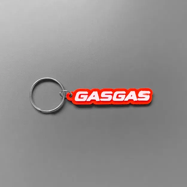 Móc chìa khóa GasGas in 3D với thiết kế đơn giản - Image 1