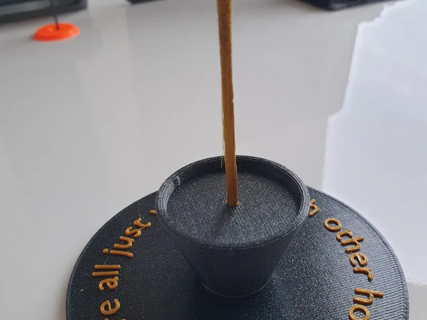 Giá đỡ nhang đơn giản tạo bằng Blender - Image 1