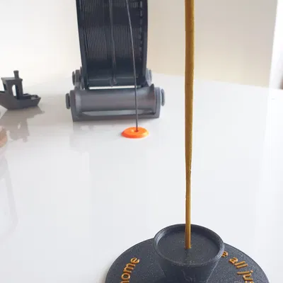 Giá đỡ nhang đơn giản tạo bằng Blender