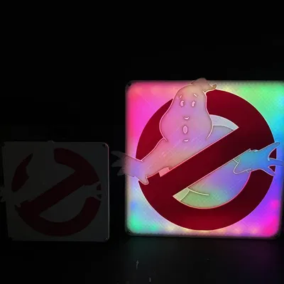 Biển hiệu Ghostbusters cho sự kiện Halloween