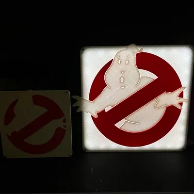 Biển hiệu Ghostbusters cho sự kiện Halloween