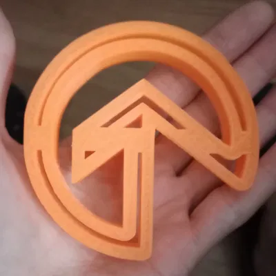 Cutter bánh quy hình logo LevlUp