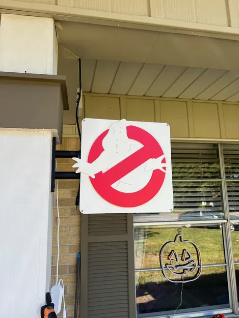 Biển hiệu Ghostbusters cho sự kiện Halloween - Image 7