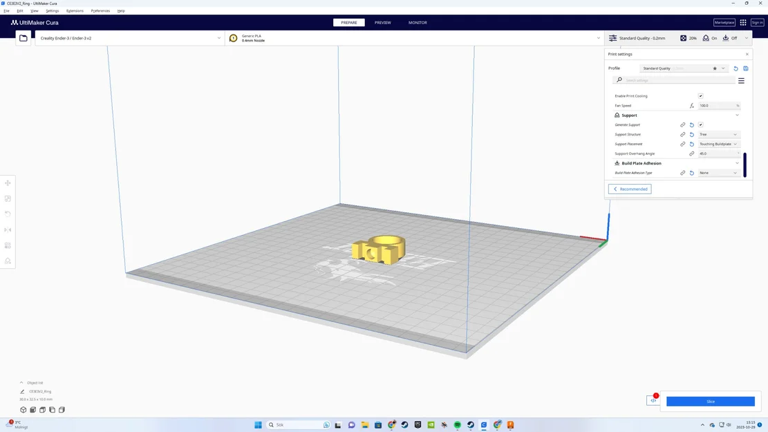 Nhẫn Sedxg thiết kế độc đáo bằng Fusion 360 - Image 1
