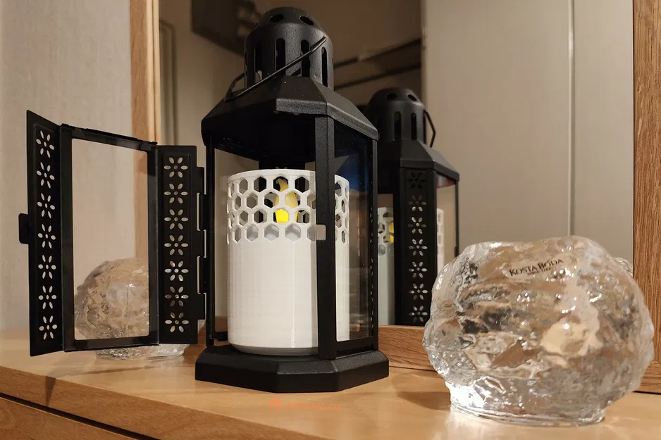 Đồ chứa nến LED trang trí cho không gian sống - Image 1