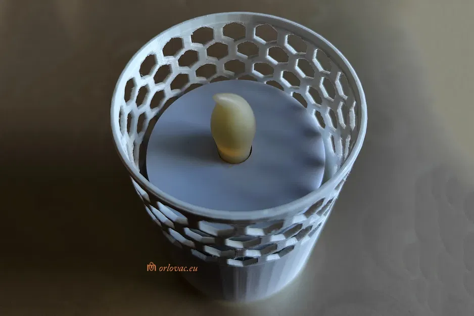 Đồ chứa nến LED trang trí cho không gian sống - Image 2