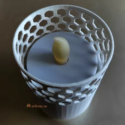 Đồ chứa nến LED trang trí cho không gian sống