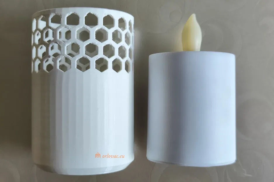 Đồ chứa nến LED trang trí cho không gian sống - Image 3