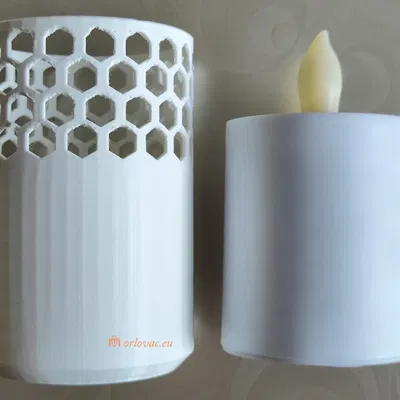 Đồ chứa nến LED trang trí cho không gian sống