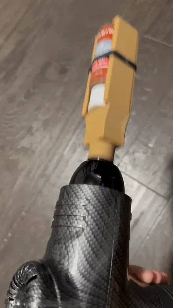 Giá đỡ súng massage cho chai sơn Craft Smart 2oz (59ml) - Image 1