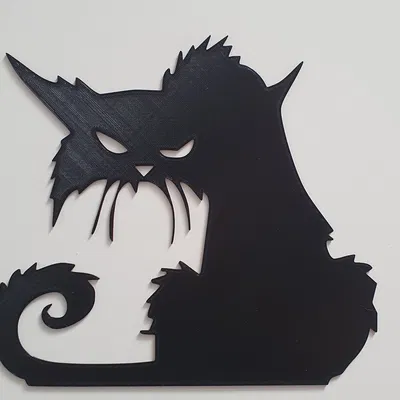 Mèo Halloween khó chịu già nua