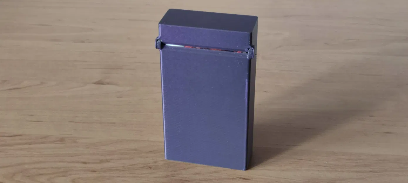 Hộp đựng thuốc lá giấy kích thước 100s - Image 3