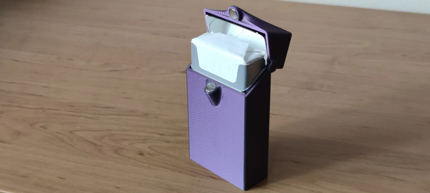 Hộp đựng thuốc lá giấy kích thước 100s - Image 4