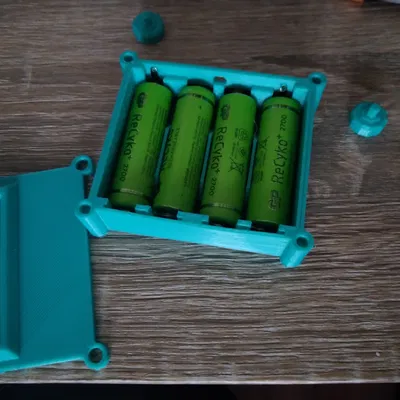 Giá đỡ pin 4AA làm nguồn điện