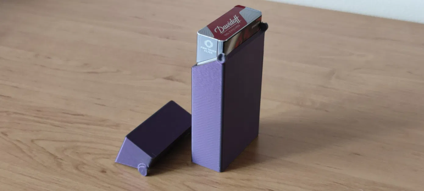 Hộp đựng thuốc lá giấy kích thước 100s - Image 5