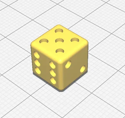 Xúc xắc trò chơi boardgame đơn giản - Image 1