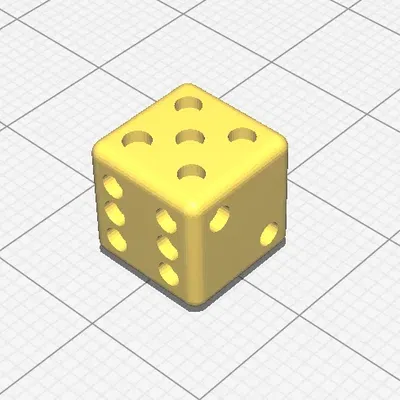 Xúc xắc trò chơi boardgame đơn giản