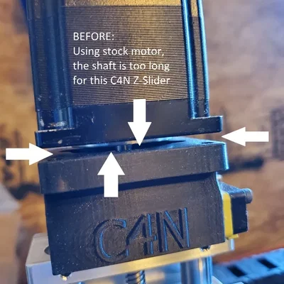 Giá đỡ cho trượt Z CNC4Newbie N23LC56XC
