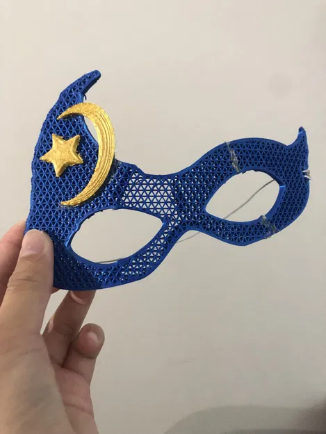 Mặt nạ hóa trang đơn giản cho trẻ em phong cách Stellar Masquerade - Image 1