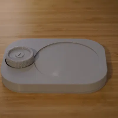 Bàn vẽ xoay một tay cho mô hình dễ dàng sơn