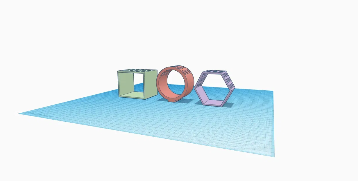 Giá đỡ cọ vẽ hình vuông, tròn và lục giác - Image 2