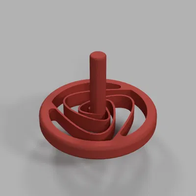 Toupie đơn giản cho trẻ em