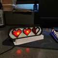 Đèn bàn pixel art hình trái tim nhấp nháy - Thumbnail 4