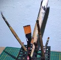 Giá đỡ cọ vẽ cho hơn 40 cọ vẽ lớn nhỏ - Thumbnail 1