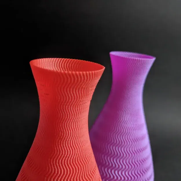 Bình hoa Ceres với đường cong sóng sin độc đáo - Image 2