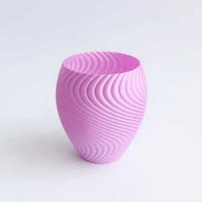 Bình hoa gợn sóng in 3D độc đáo từ OpenSCAD