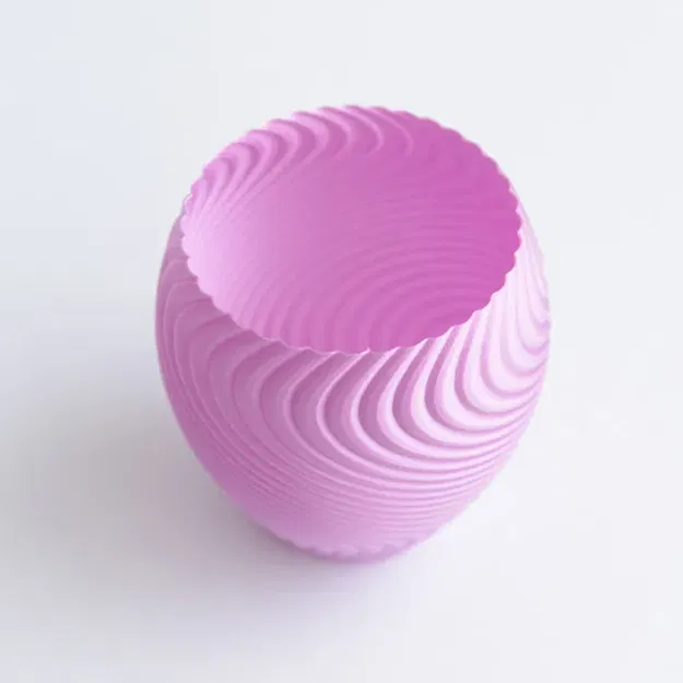 Bình hoa gợn sóng in 3D độc đáo từ OpenSCAD - Image 2