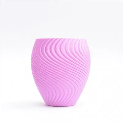 Bình hoa gợn sóng in 3D độc đáo từ OpenSCAD