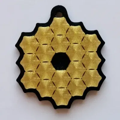 Móc khóa gương chính của kính viễn vọng James Webb