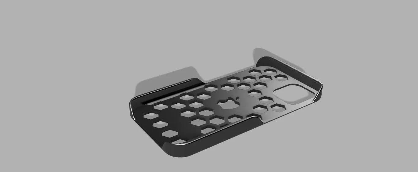 Vỏ iPhone 11 Pro với họa tiết tổ ong - Image 1