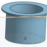 Bộ giảm kích thước cho ống siphon máy giặt