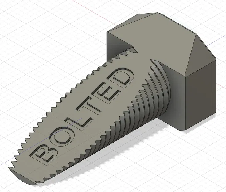 Giá đỡ cửa dạng bu lông dễ in và bền - Image 1