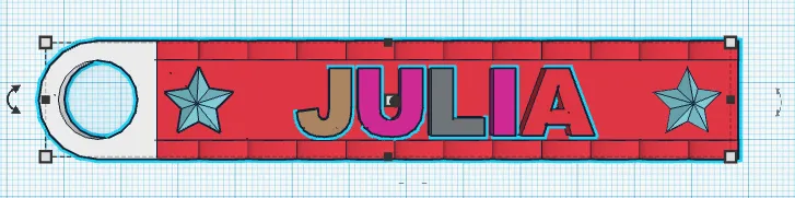 Móc khóa Julia độc đáo cho người yêu nghệ thuật - Image 1