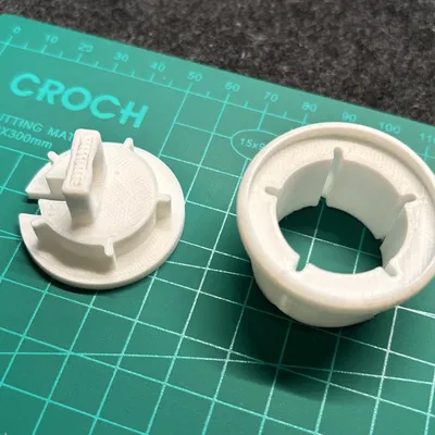 Lỗ đi dây cáp 32mm với nắp đậy