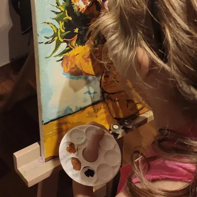 Bảng màu vẽ mini dành cho trẻ em