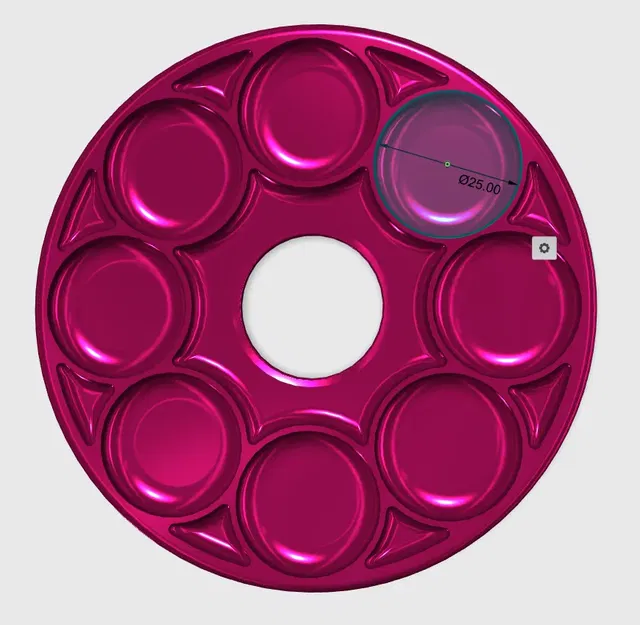 Bảng màu vẽ mini dành cho trẻ em - Image 4