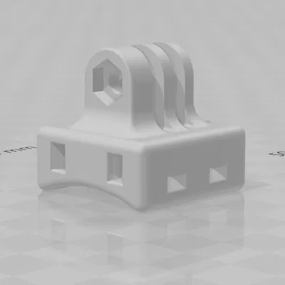 Đế Gopro đa năng dễ in cho máy ảnh