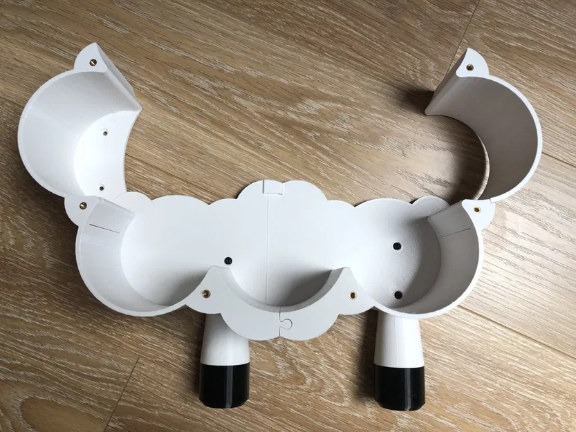 Giá đỡ giấy vệ sinh hình cừu đen - Image 8