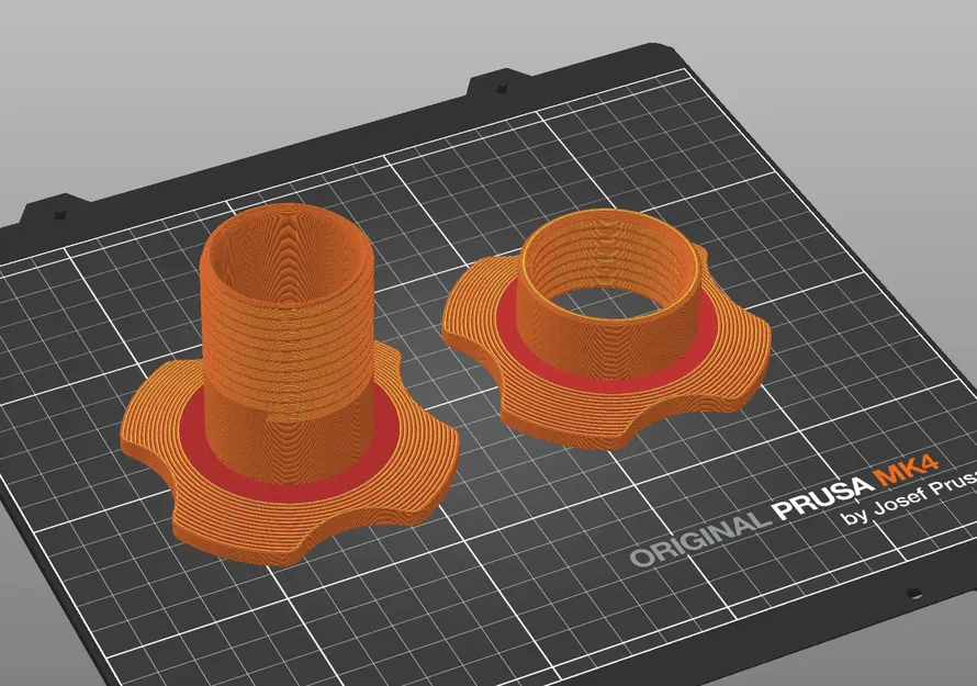 Bộ chuyển đổi cuộn filament bằng bìa cứng cho MK4 - Image 4