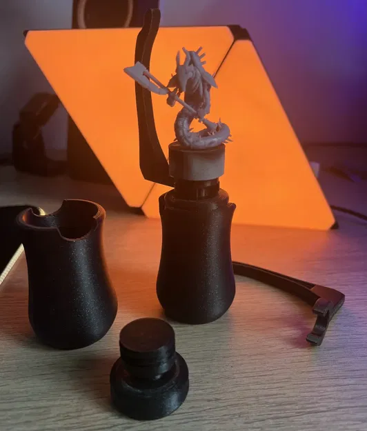 Giá đỡ sơn mini 360° cho mô hình figurine - Image 3